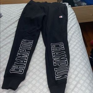 CHAMPION Black Sweat Pants